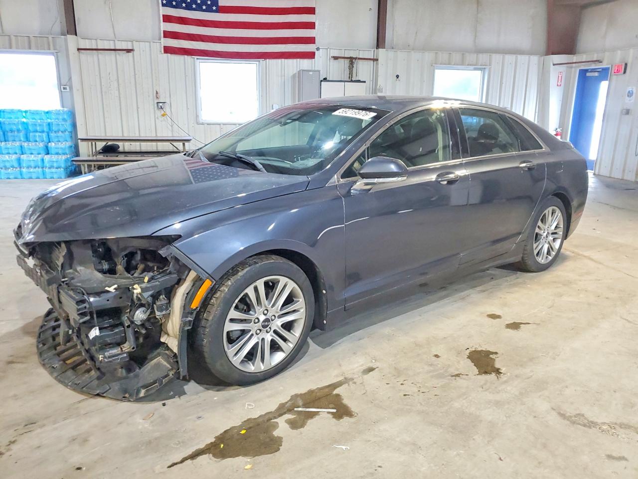 2013 Lincoln Mkz Hybrid Charcoal vin: 3LN6L2LU2DR824336