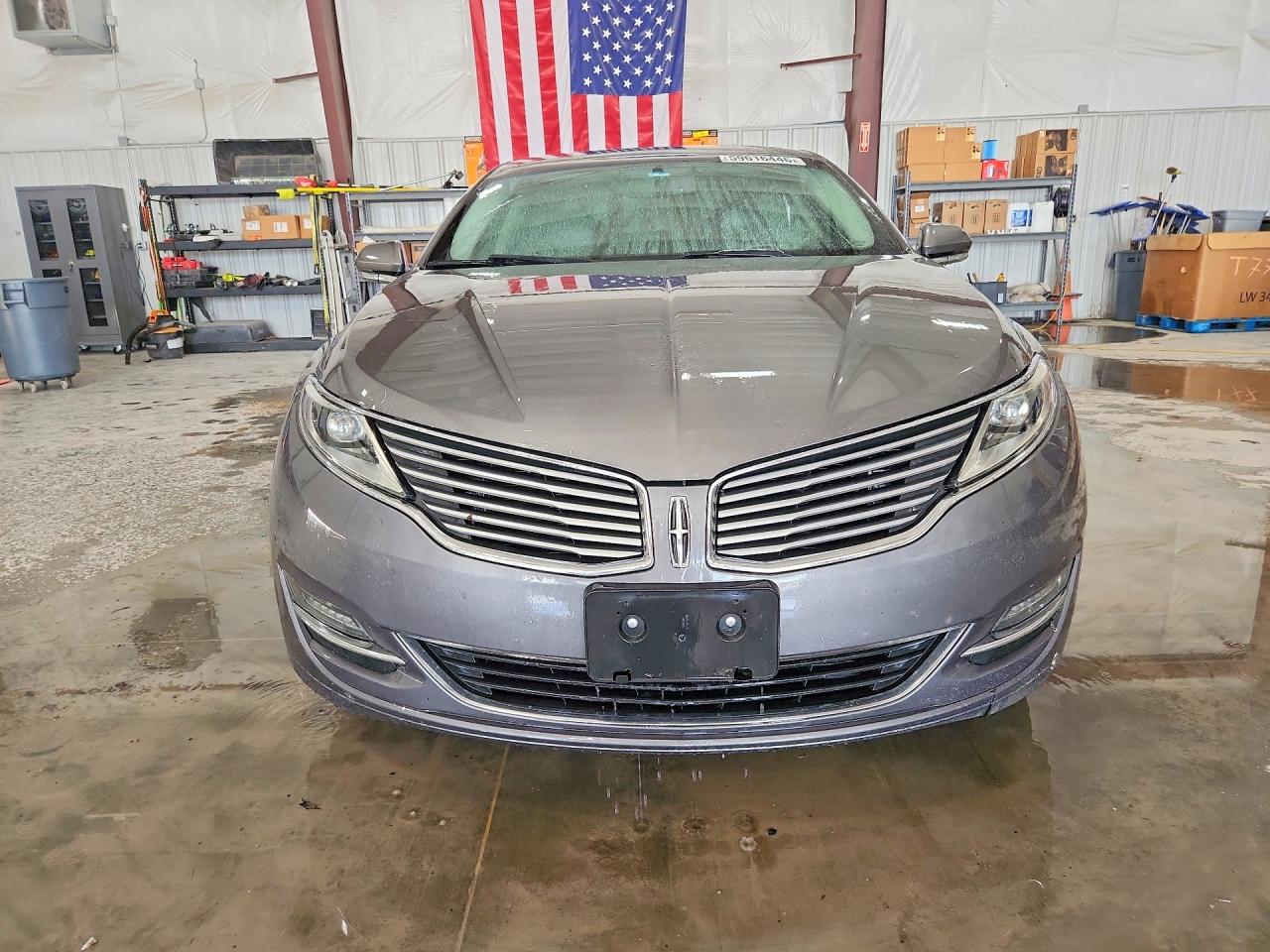 2014 Lincoln Mkz Hybrid Gray vin: 3LN6L2LU2ER829666