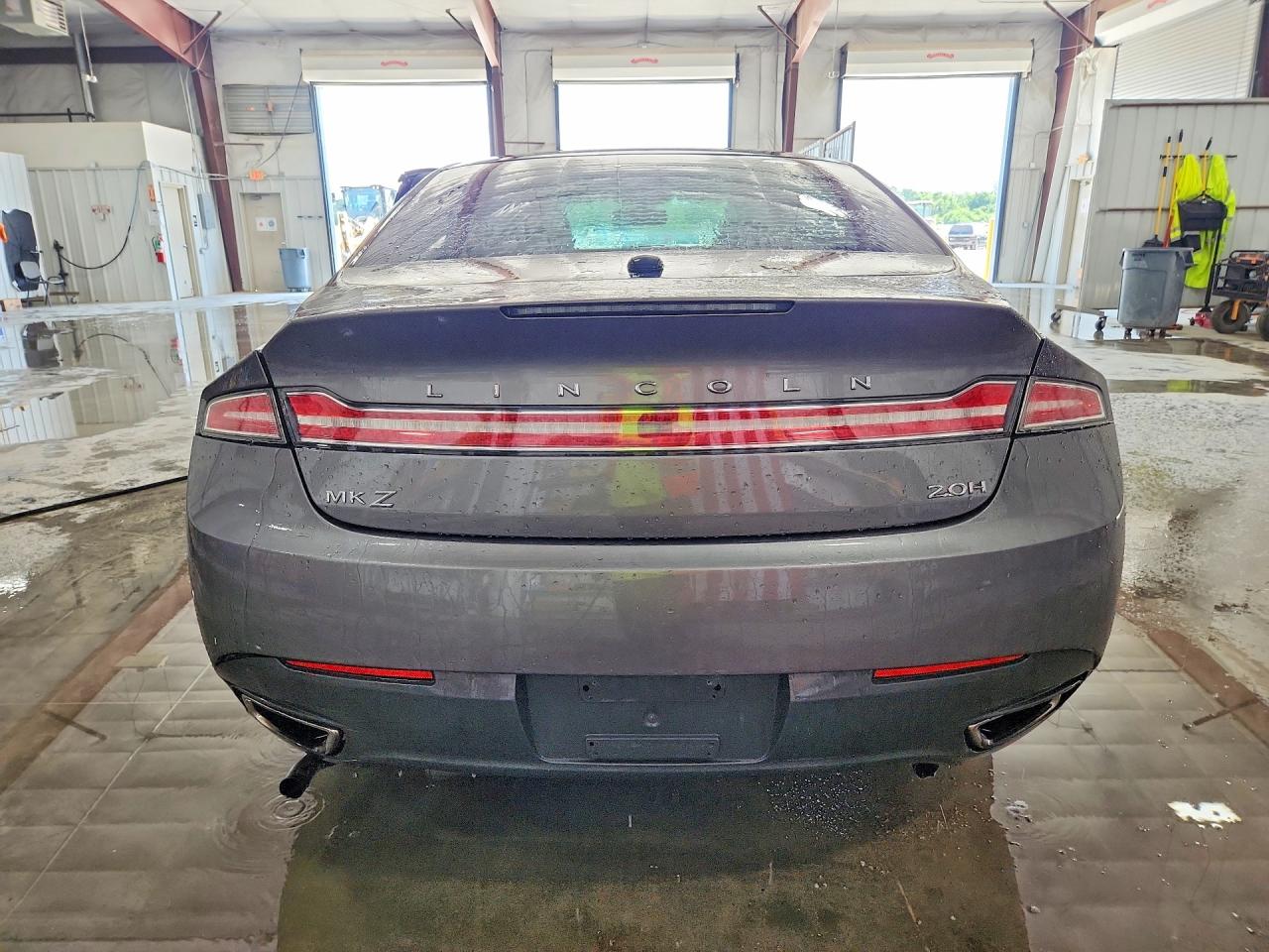 2014 Lincoln Mkz Hybrid Gray vin: 3LN6L2LU2ER829666