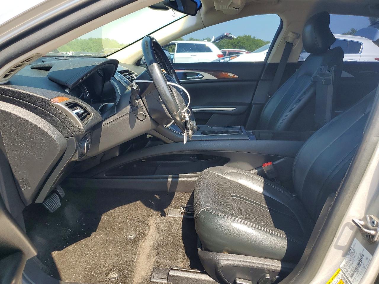 2015 Lincoln Mkz Hybrid Silver vin: 3LN6L2LU2FR607758
