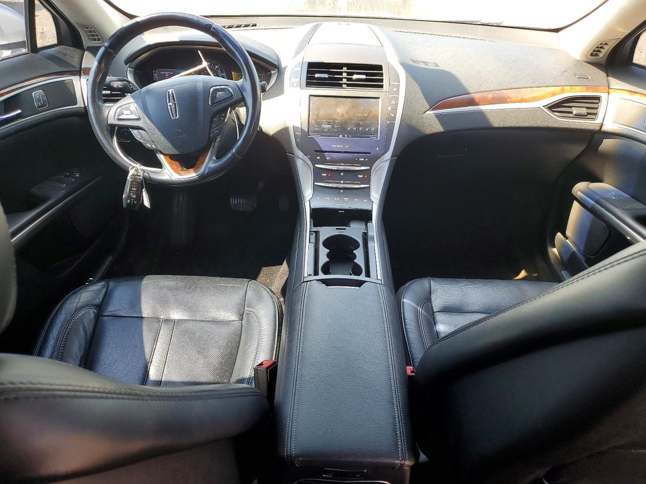2015 Lincoln Mkz Hybrid Silver vin: 3LN6L2LU2FR607758