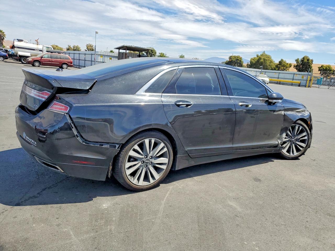 2015 Lincoln Mkz Hybrid Black vin: 3LN6L2LU2FR612099
