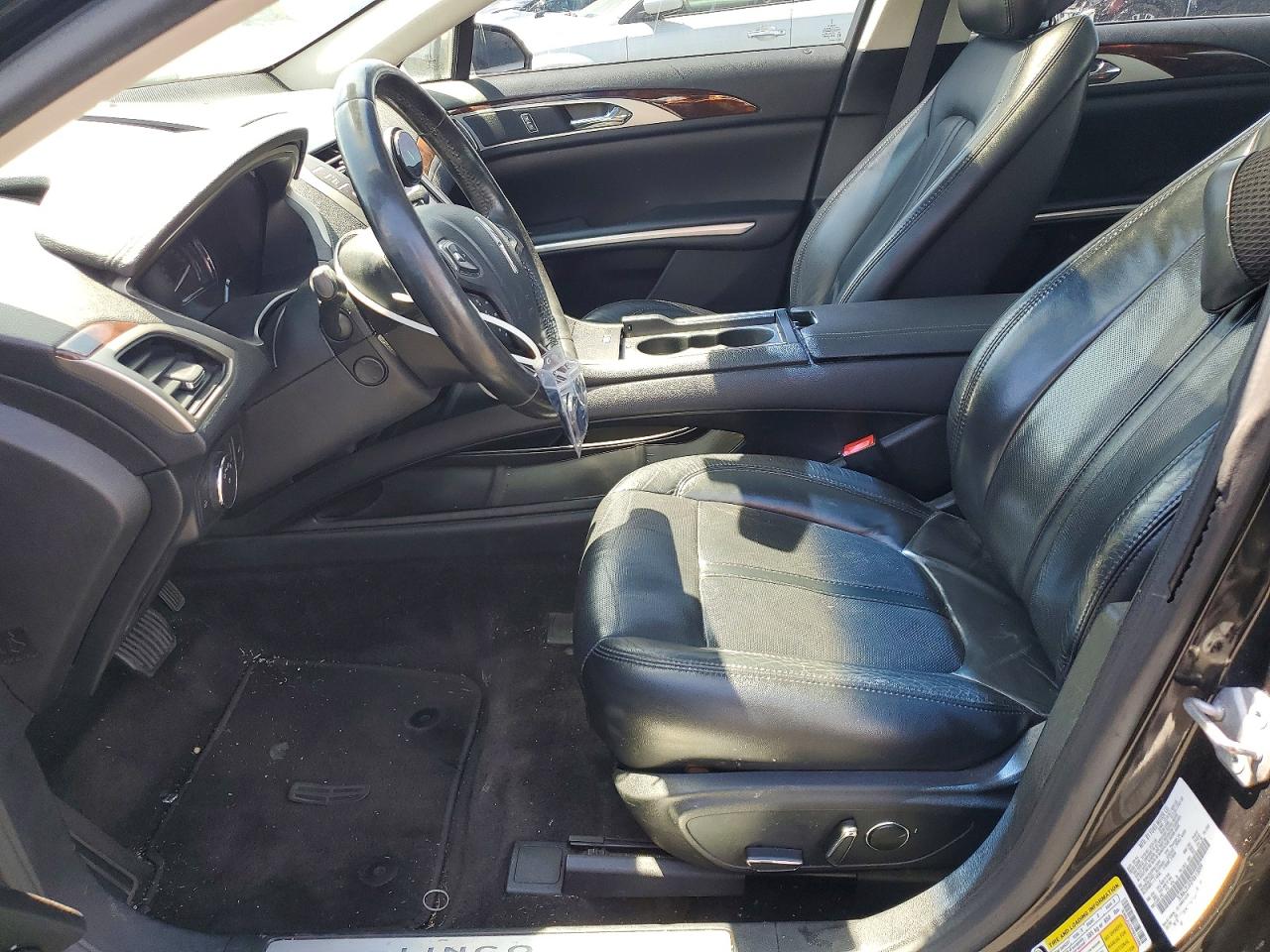 2015 Lincoln Mkz Hybrid Black vin: 3LN6L2LU2FR612099