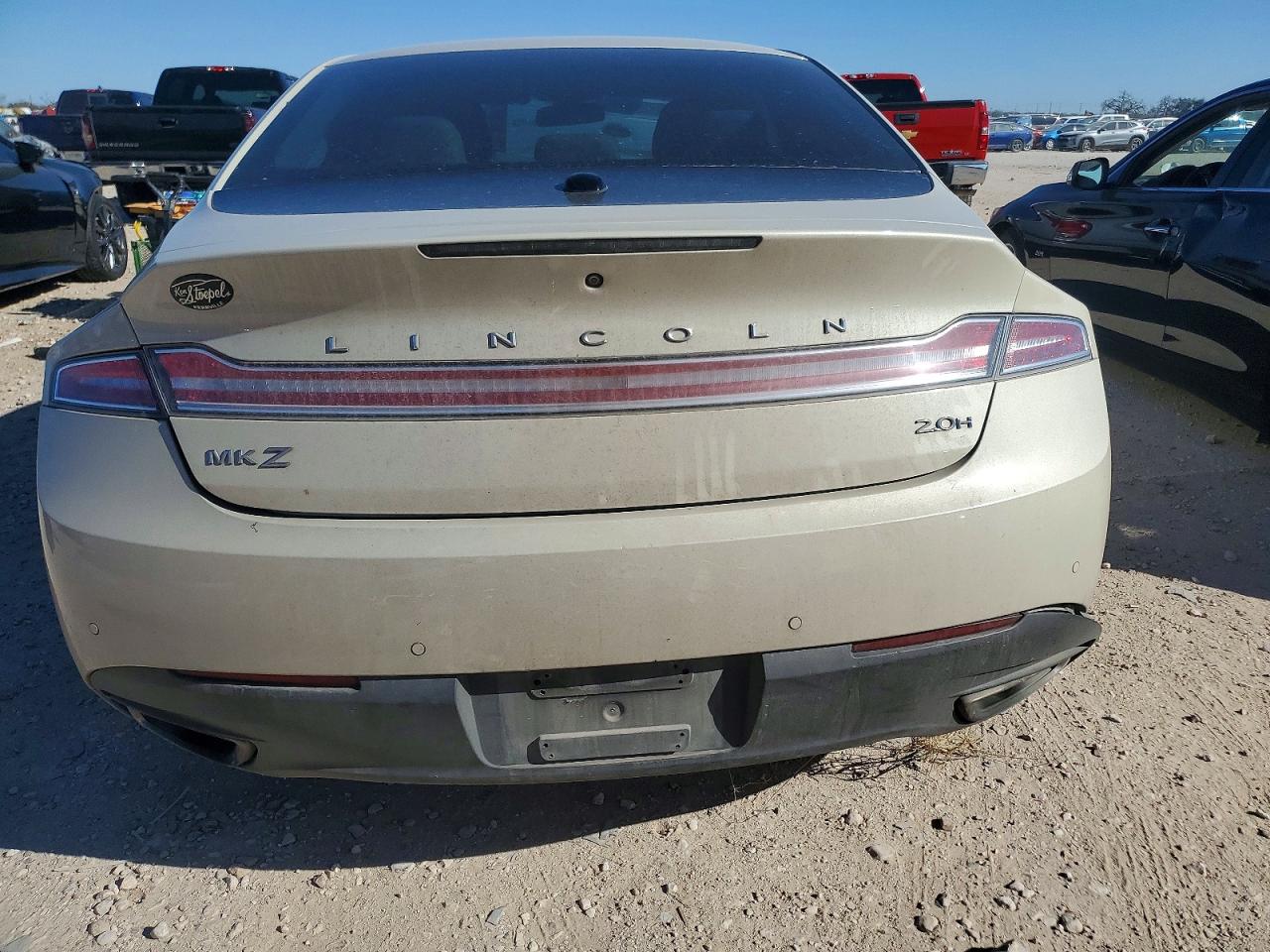 2015 Lincoln Mkz Hybrid Beige vin: 3LN6L2LU2FR624740
