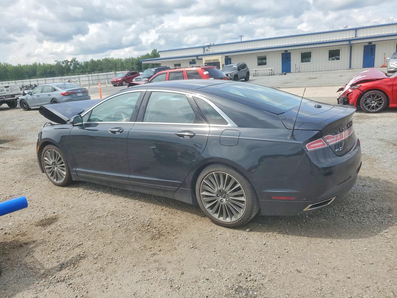 2013 Lincoln Mkz Hybrid Black vin: 3LN6L2LU3DR807626