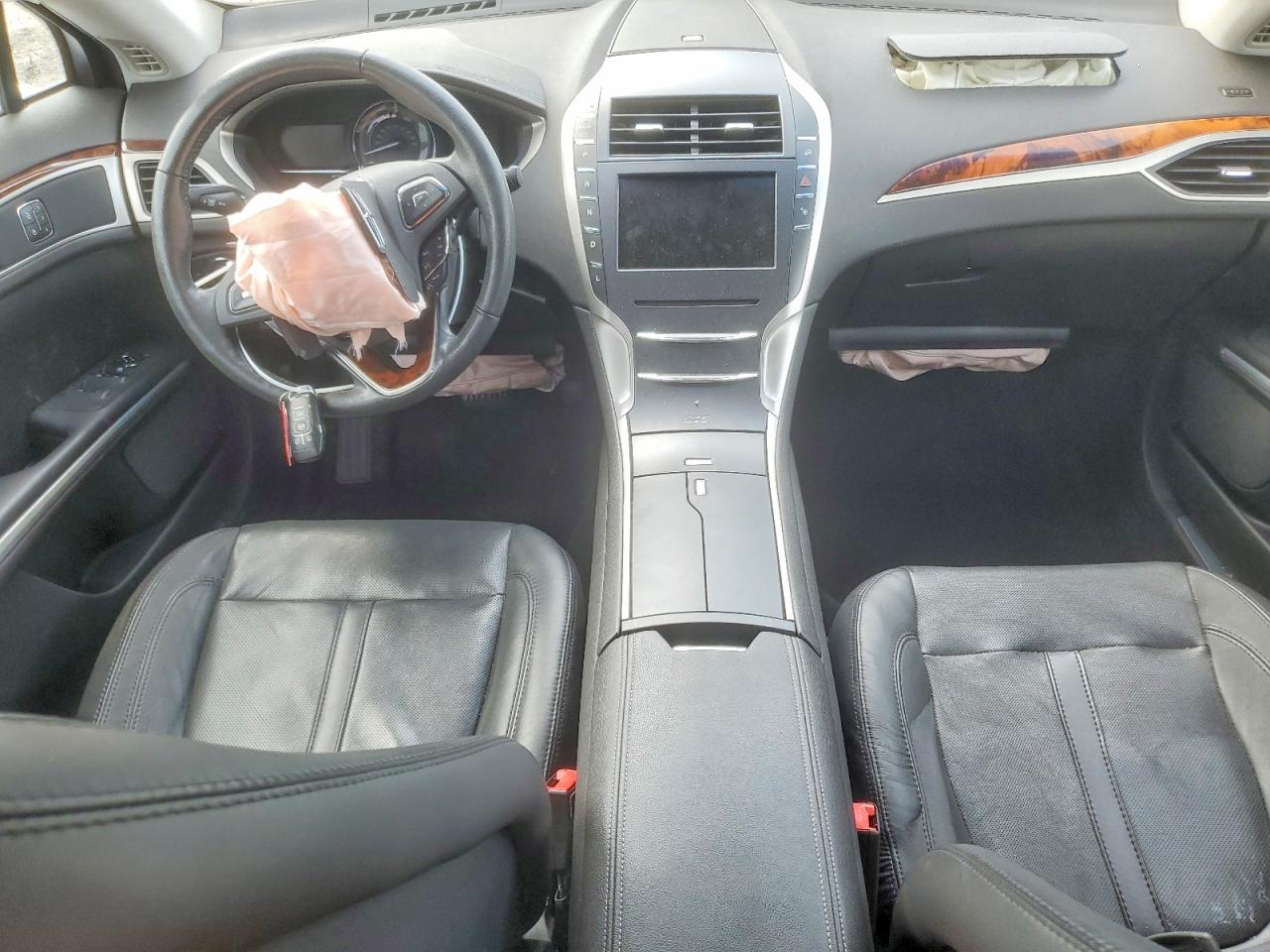 2013 Lincoln Mkz Hybrid Black vin: 3LN6L2LU3DR807626