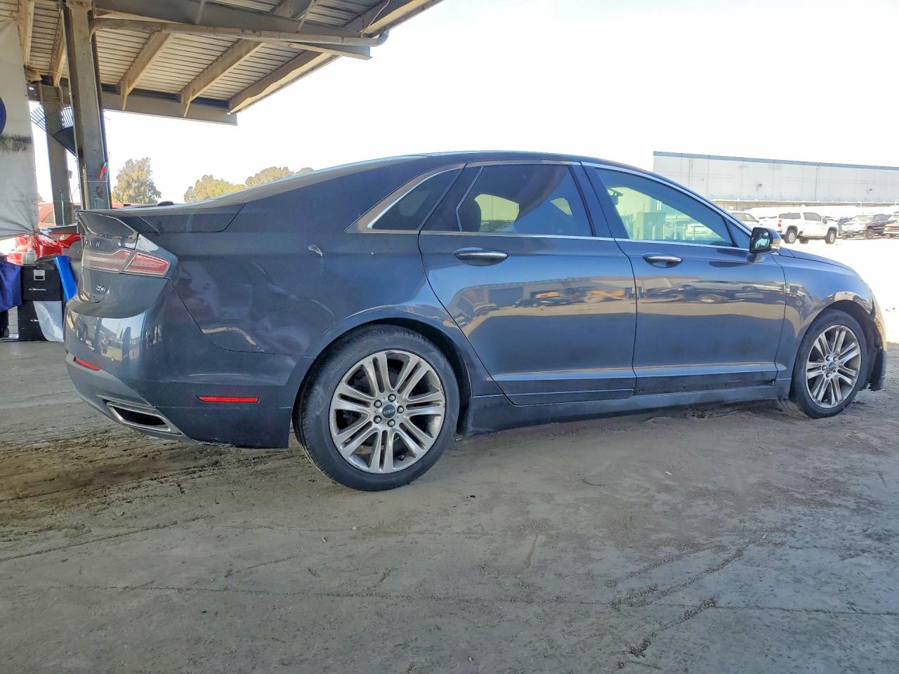 2013 Lincoln Mkz Hybrid Charcoal vin: 3LN6L2LU3DR817993