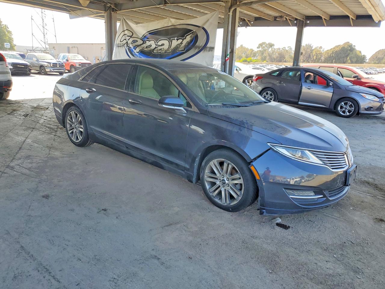 2013 Lincoln Mkz Hybrid Charcoal vin: 3LN6L2LU3DR817993