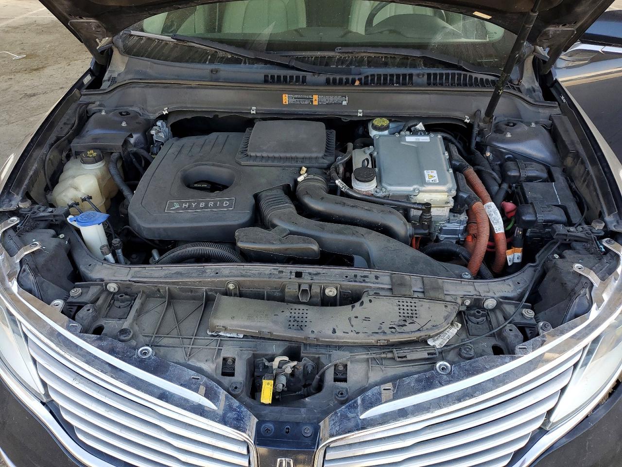 2013 Lincoln Mkz Hybrid Charcoal vin: 3LN6L2LU3DR817993