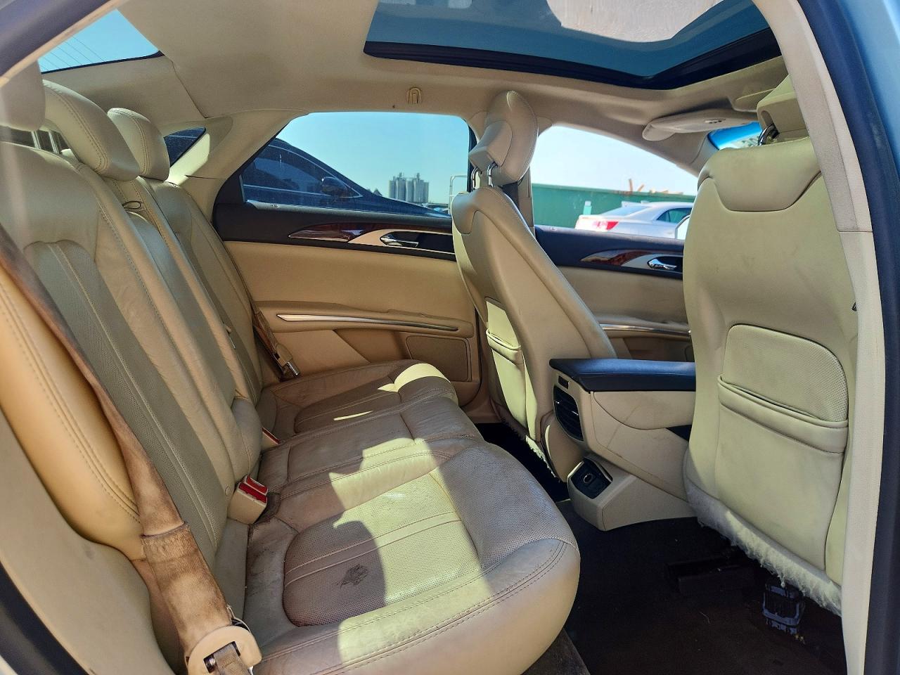2013 Lincoln Mkz Hybrid Blue vin: 3LN6L2LU3DR825480