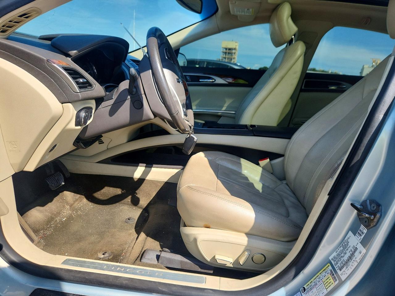 2013 Lincoln Mkz Hybrid Blue vin: 3LN6L2LU3DR825480