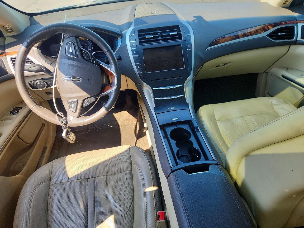 2013 Lincoln Mkz Hybrid Blue vin: 3LN6L2LU3DR825480