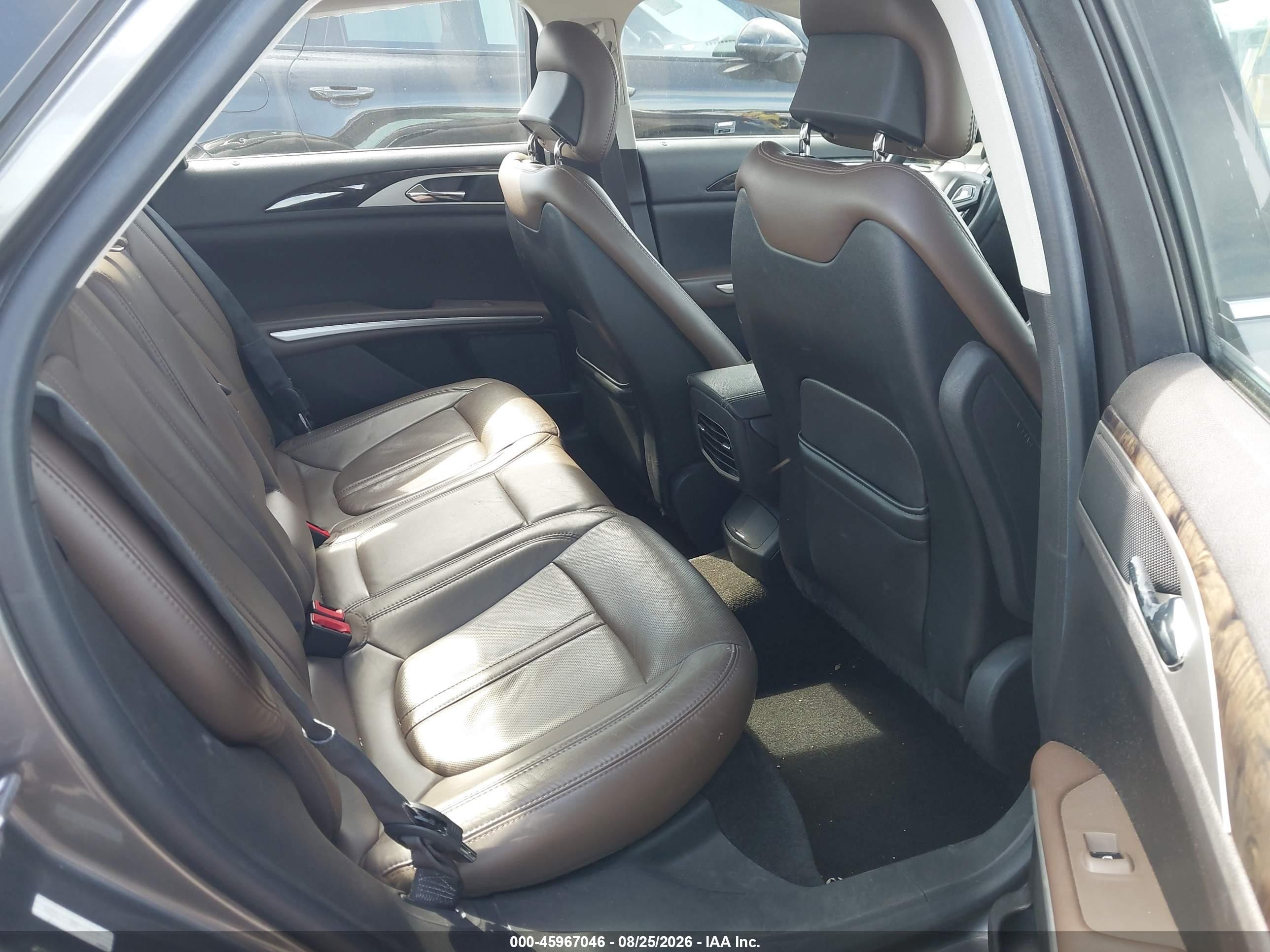 2014 Lincoln Mkz Hybrid   Gray vin: 3LN6L2LU3ER810639