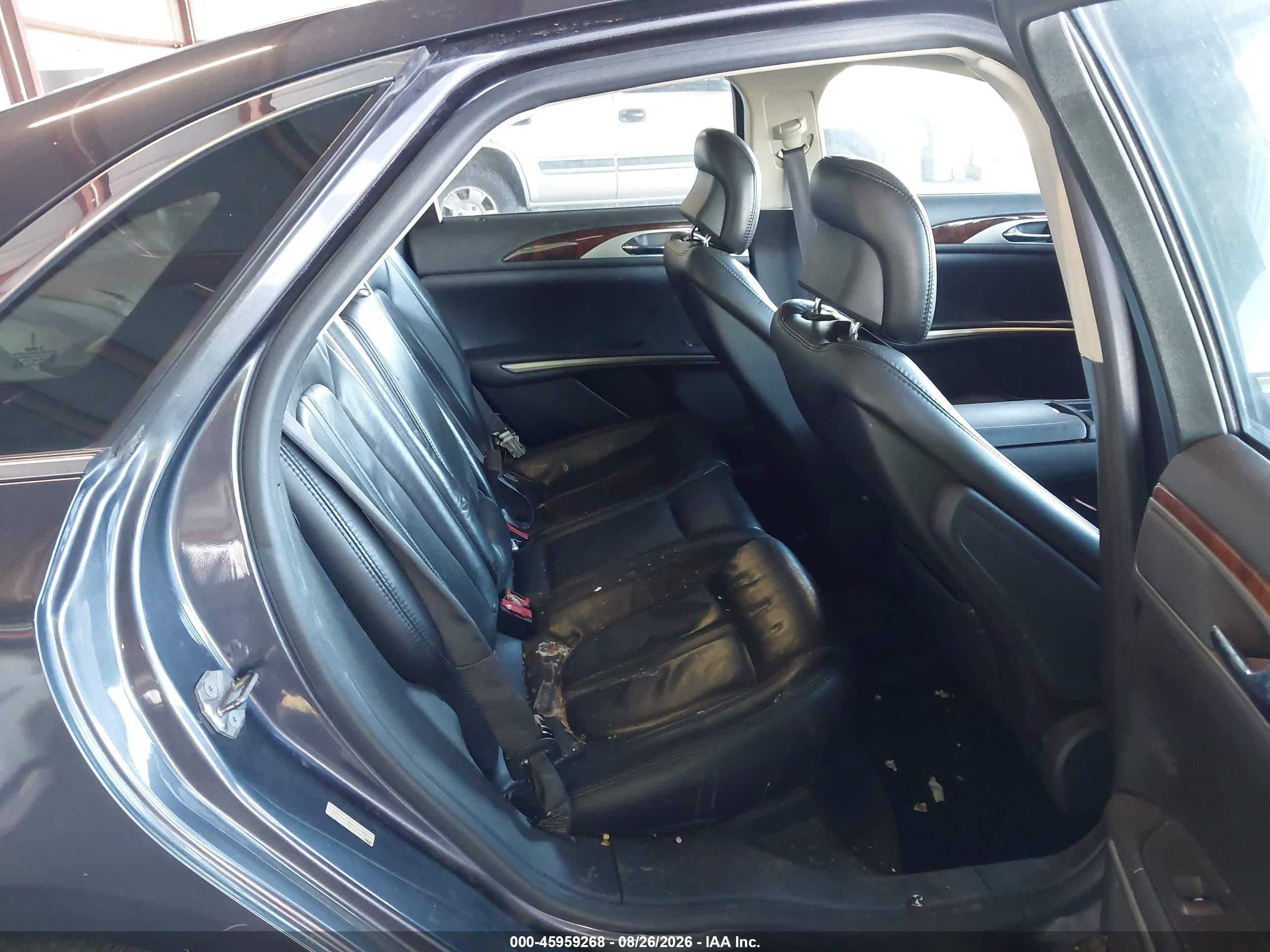 2014 Lincoln Mkz Hybrid   Black vin: 3LN6L2LU3ER811936