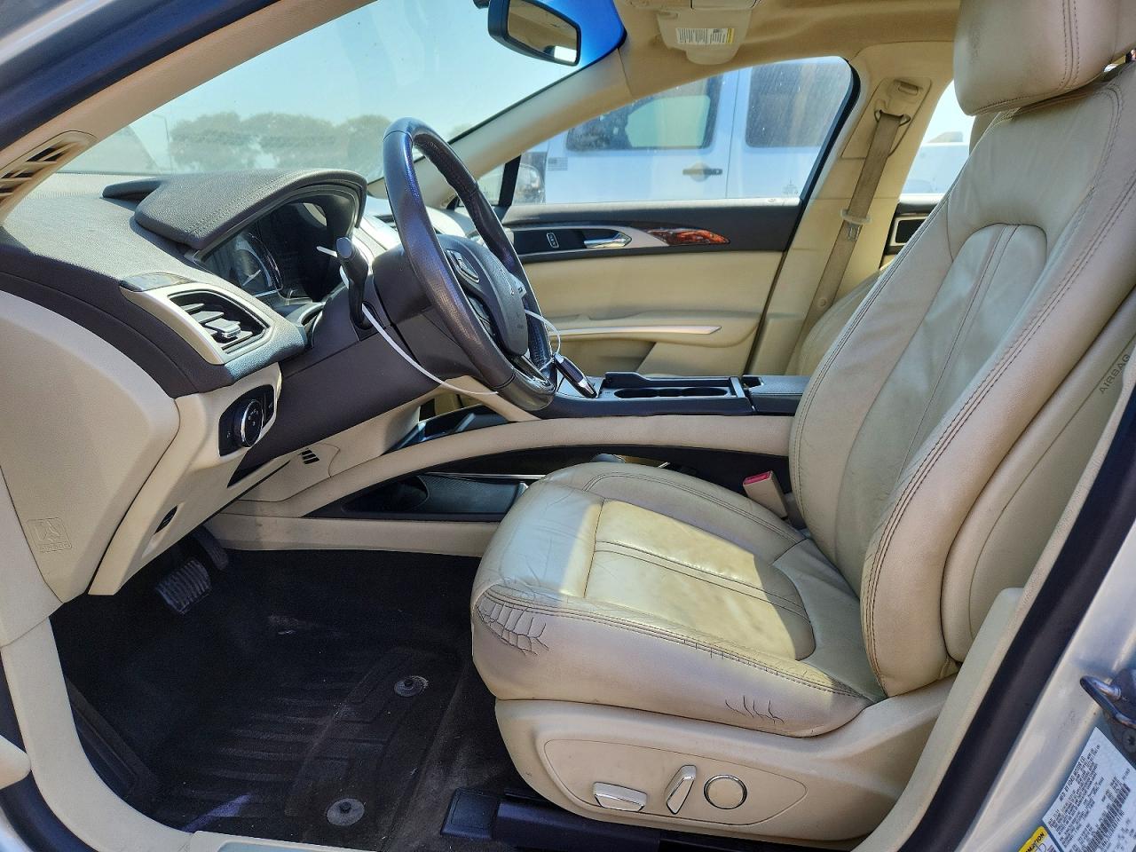 2014 Lincoln Mkz Hybrid Teal vin: 3LN6L2LU3ER814190