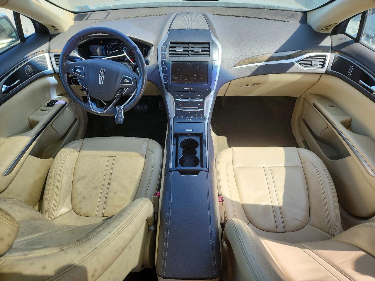 2014 Lincoln Mkz Hybrid Teal vin: 3LN6L2LU3ER814190