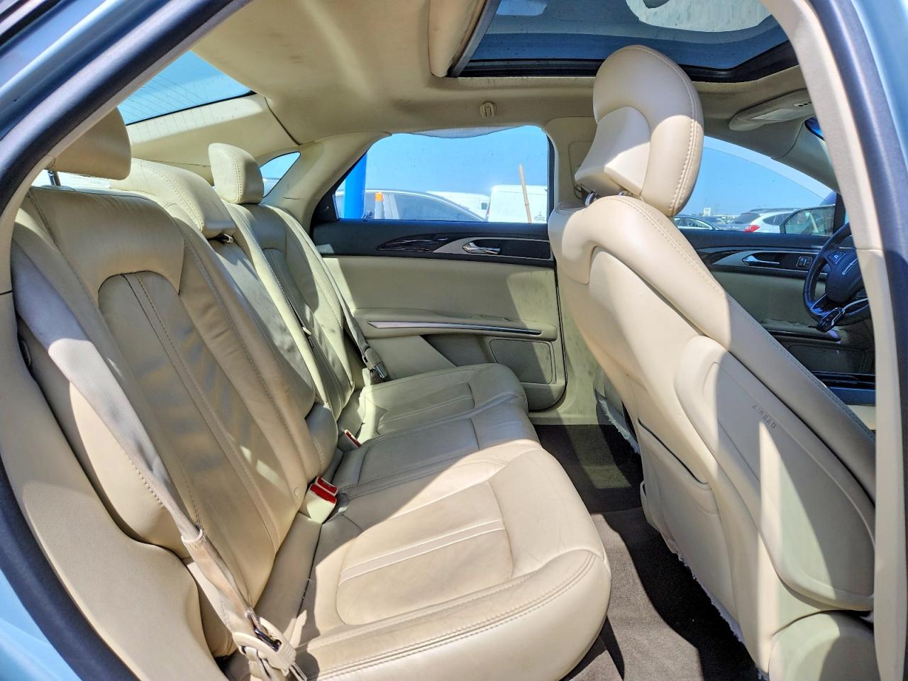 2014 Lincoln Mkz Hybrid Teal vin: 3LN6L2LU3ER814190