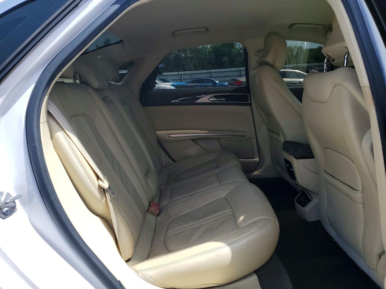 2014 Lincoln Mkz Hybrid White vin: 3LN6L2LU3ER821835
