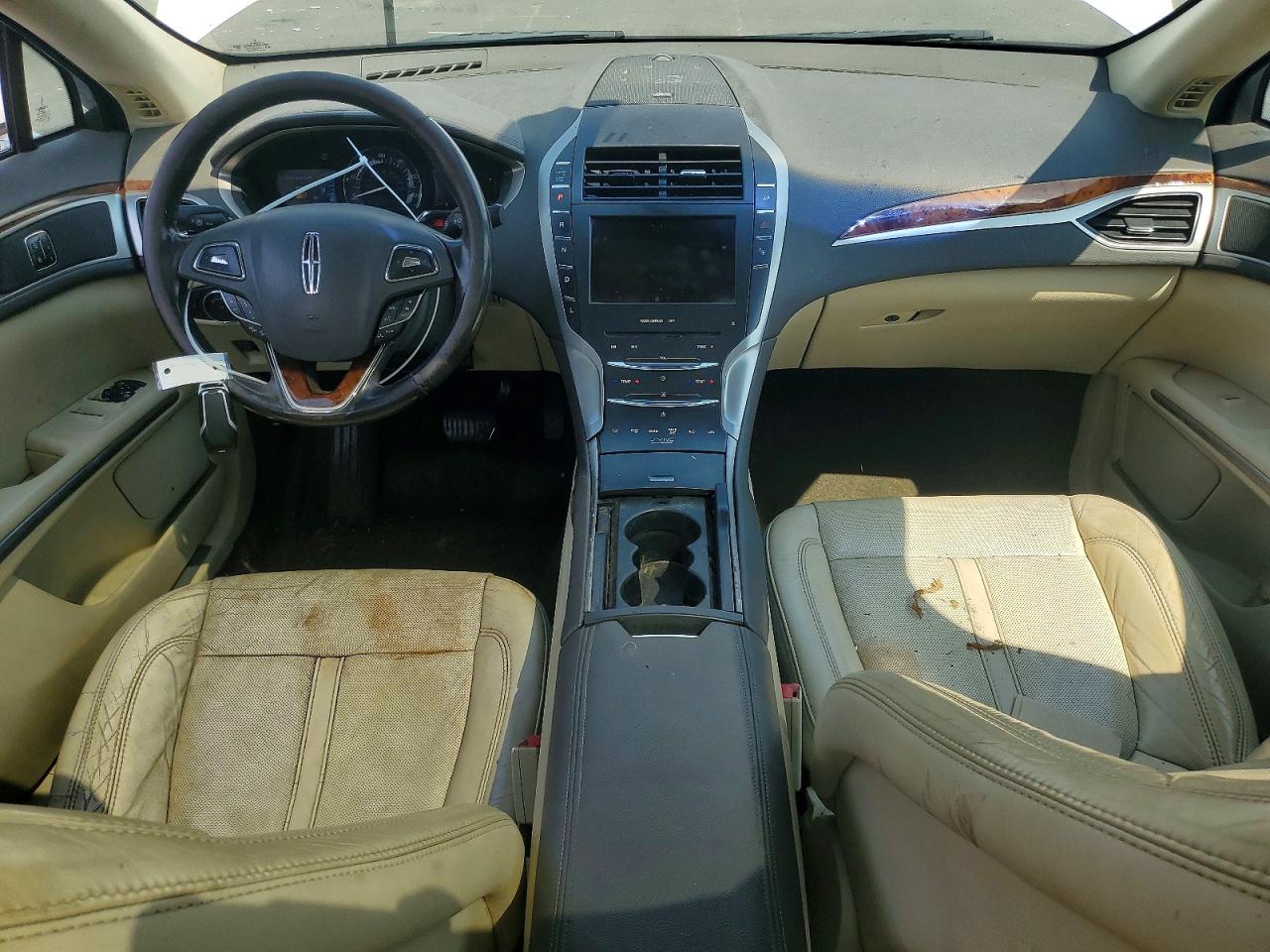 2015 Lincoln Mkz Hybrid White vin: 3LN6L2LU3FR604920