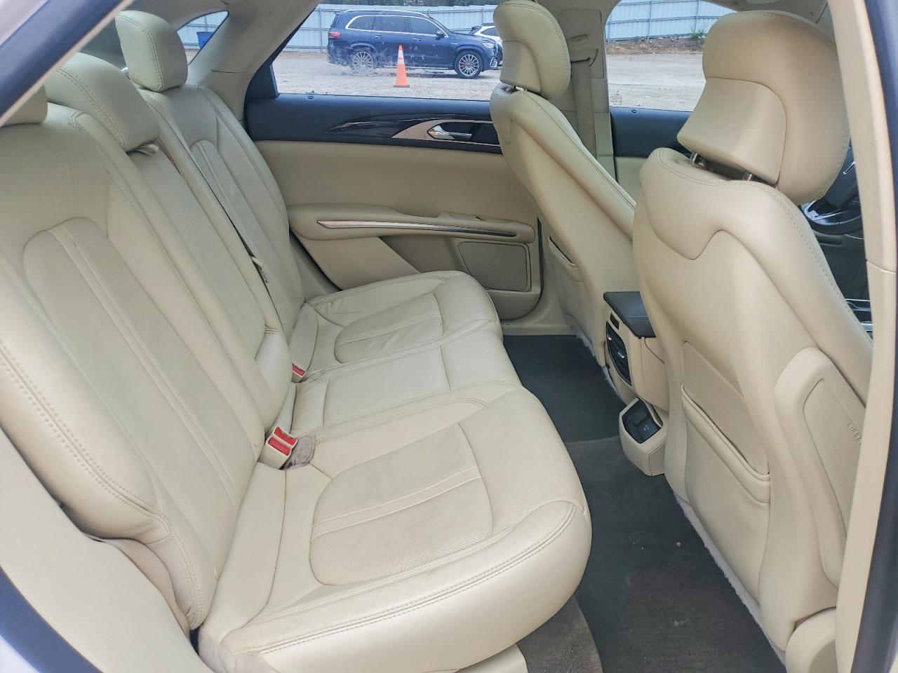 2015 Lincoln Mkz Hybrid White vin: 3LN6L2LU3FR605873