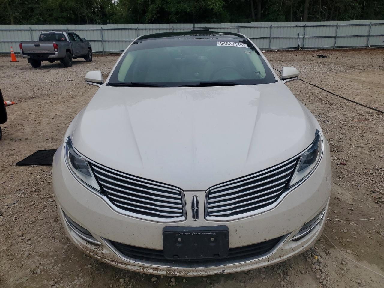 2015 Lincoln Mkz Hybrid White vin: 3LN6L2LU3FR605873
