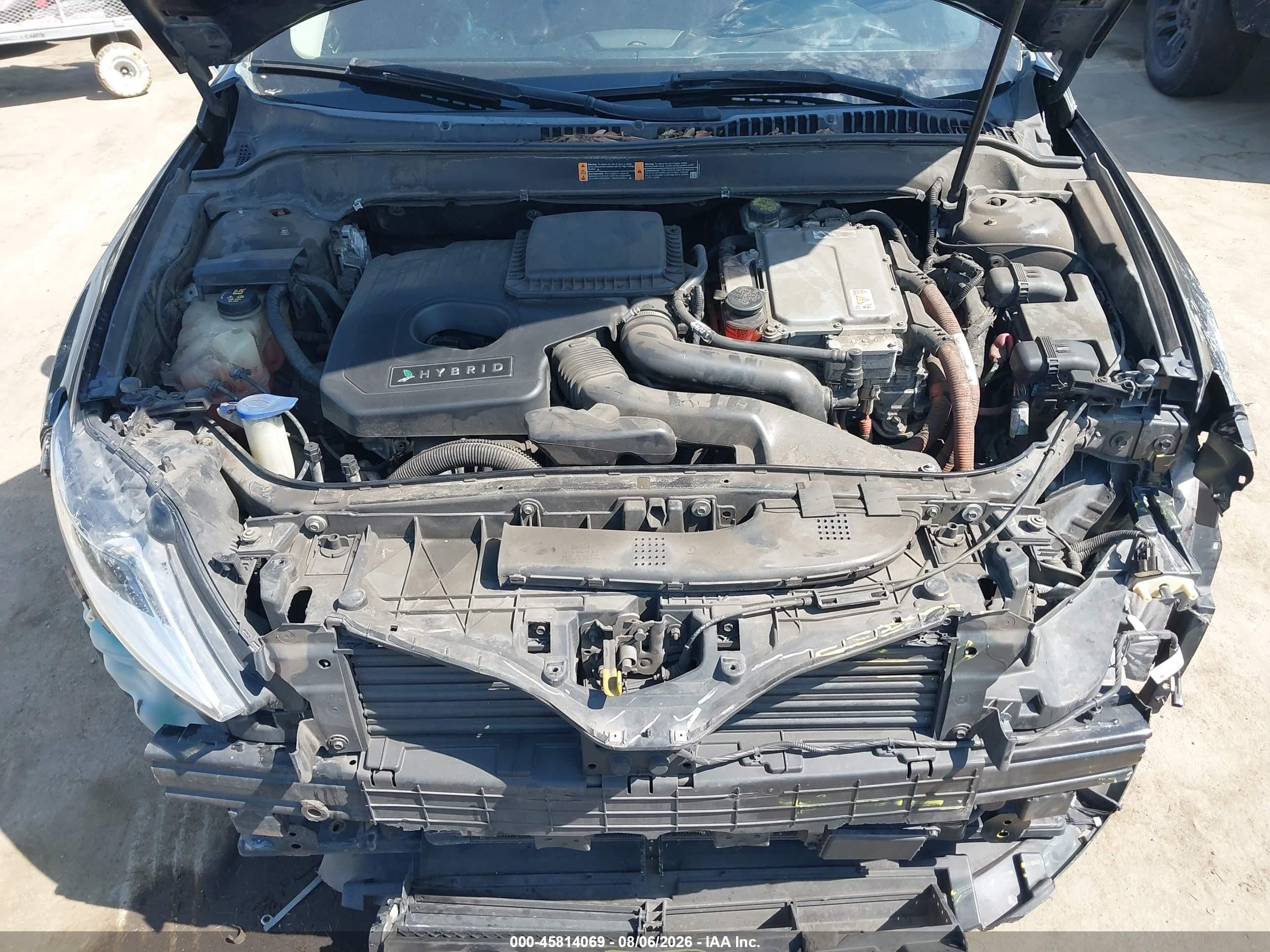 2015 Lincoln Mkz Hybrid   Black vin: 3LN6L2LU3FR608756