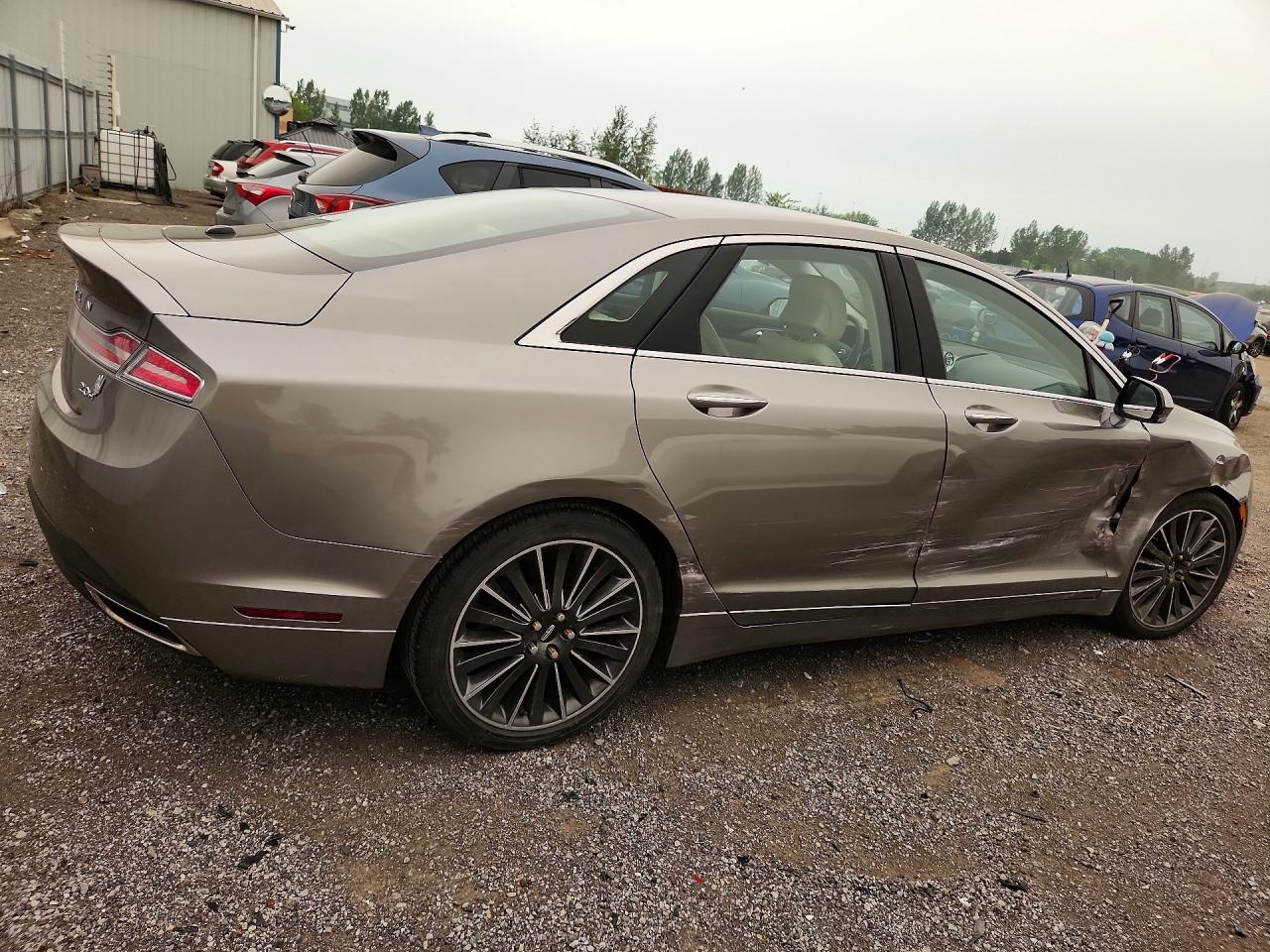 2015 Lincoln Mkz Hybrid Gold vin: 3LN6L2LU3FR613276