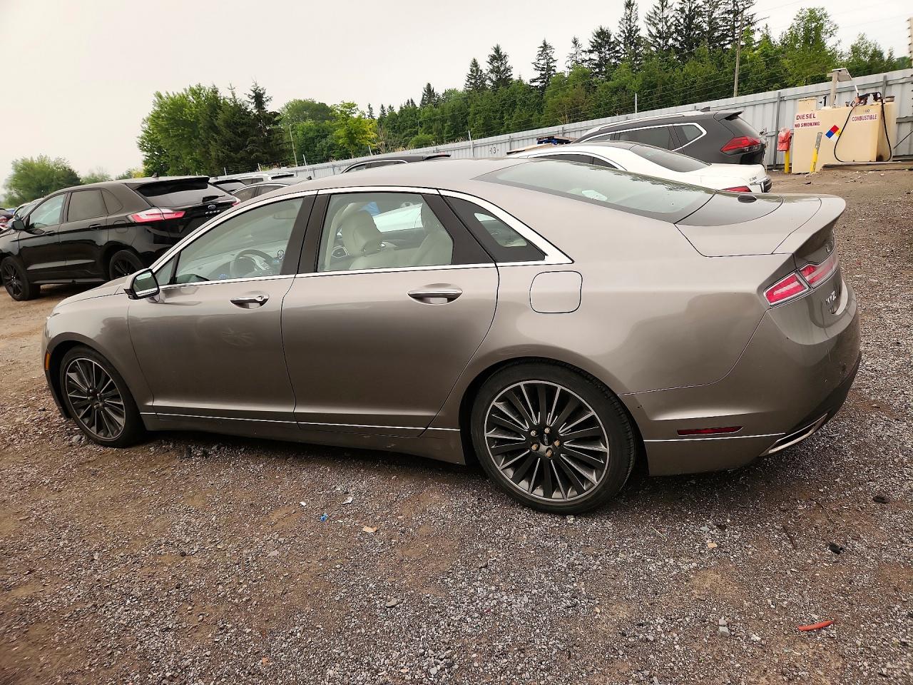 2015 Lincoln Mkz Hybrid Gold vin: 3LN6L2LU3FR613276