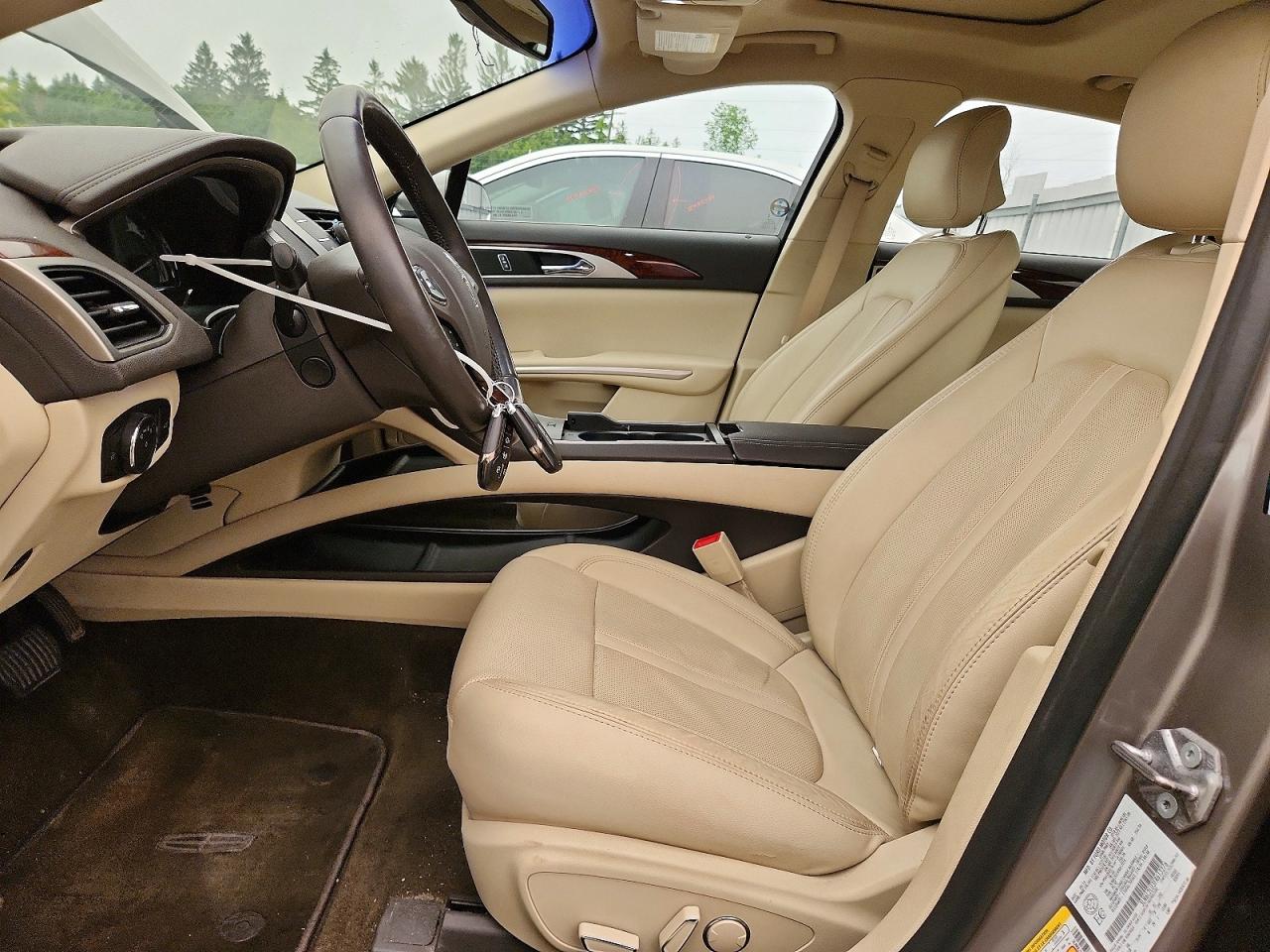 2015 Lincoln Mkz Hybrid Gold vin: 3LN6L2LU3FR613276