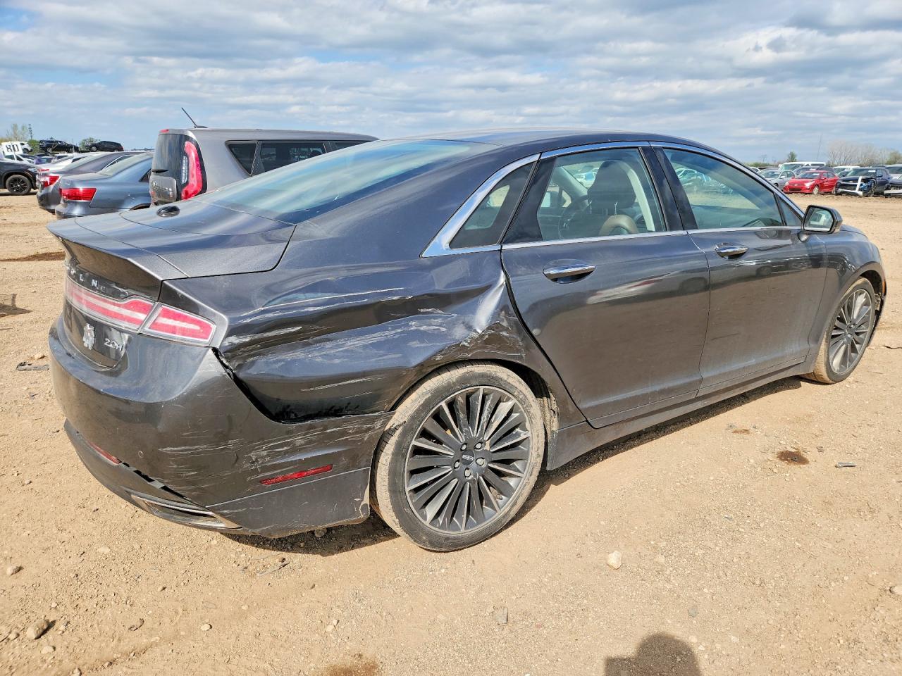 2016 Lincoln Mkz Hybrid Gray vin: 3LN6L2LU3GR605521