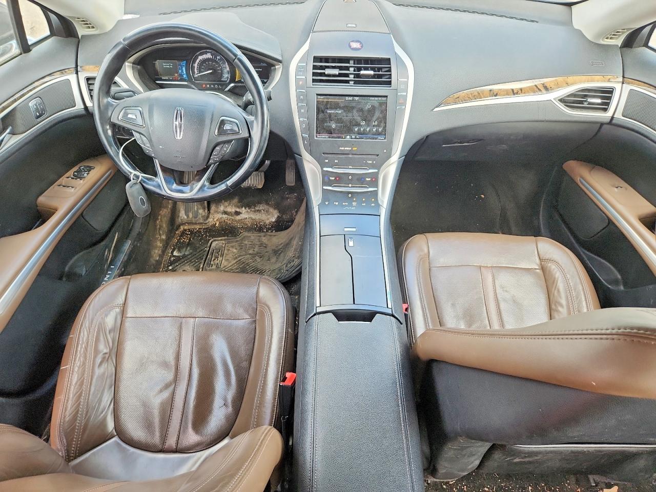 2016 Lincoln Mkz Hybrid Gray vin: 3LN6L2LU3GR605521