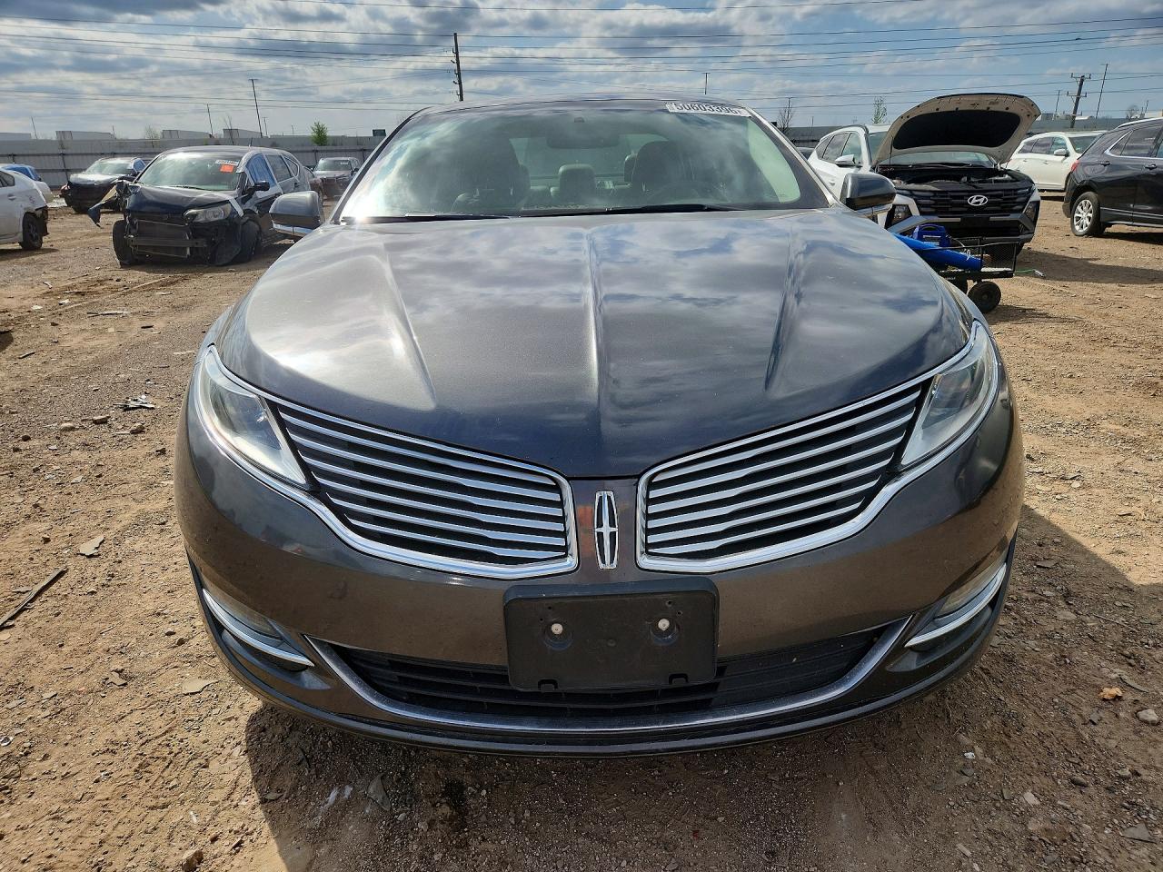 2016 Lincoln Mkz Hybrid Gray vin: 3LN6L2LU3GR605521