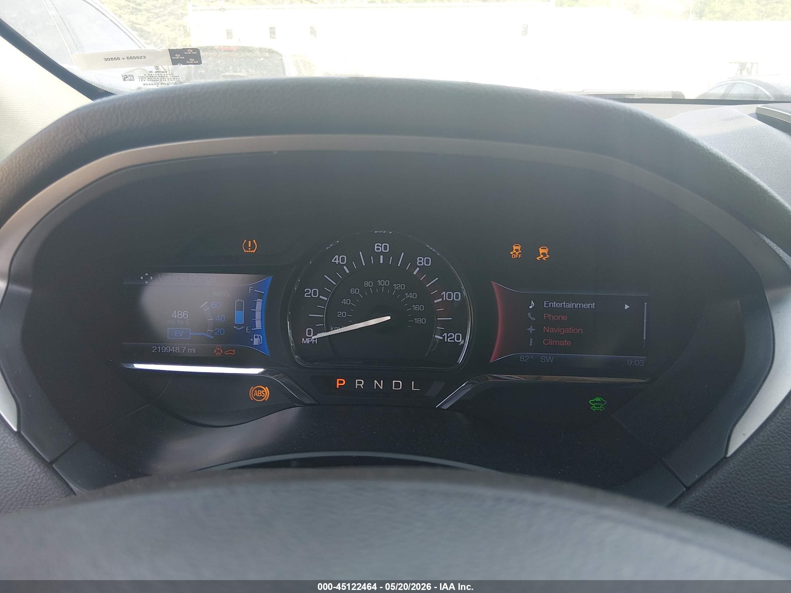 2013 Lincoln Mkz Hybrid   White vin: 3LN6L2LU4DR809093