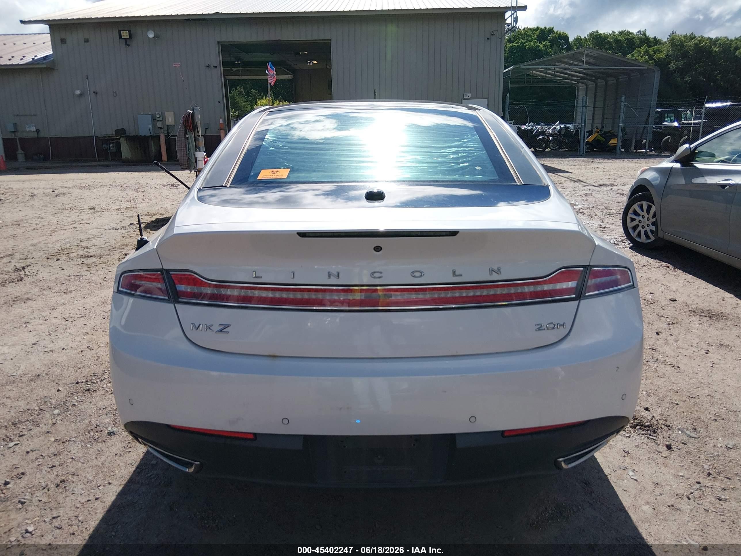 2013 Lincoln Mkz Hybrid   Белый vin: 3LN6L2LU4DR813631