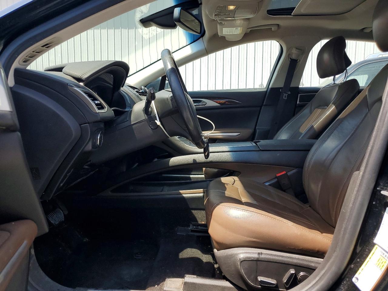 2014 Lincoln Mkz Hybrid Black vin: 3LN6L2LU4ER813498