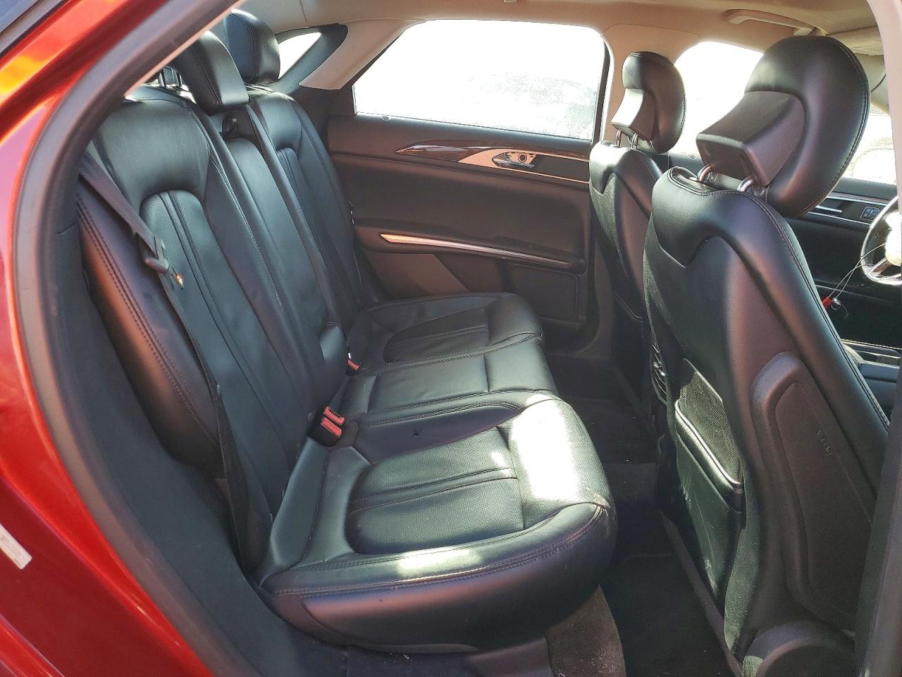 2015 Lincoln Mkz Hybrid Red vin: 3LN6L2LU4FR620480