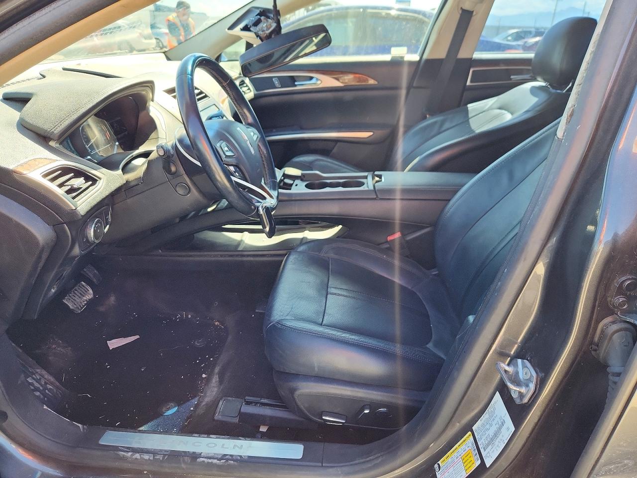 2015 Lincoln Mkz Hybrid Серый vin: 3LN6L2LU4FR626943