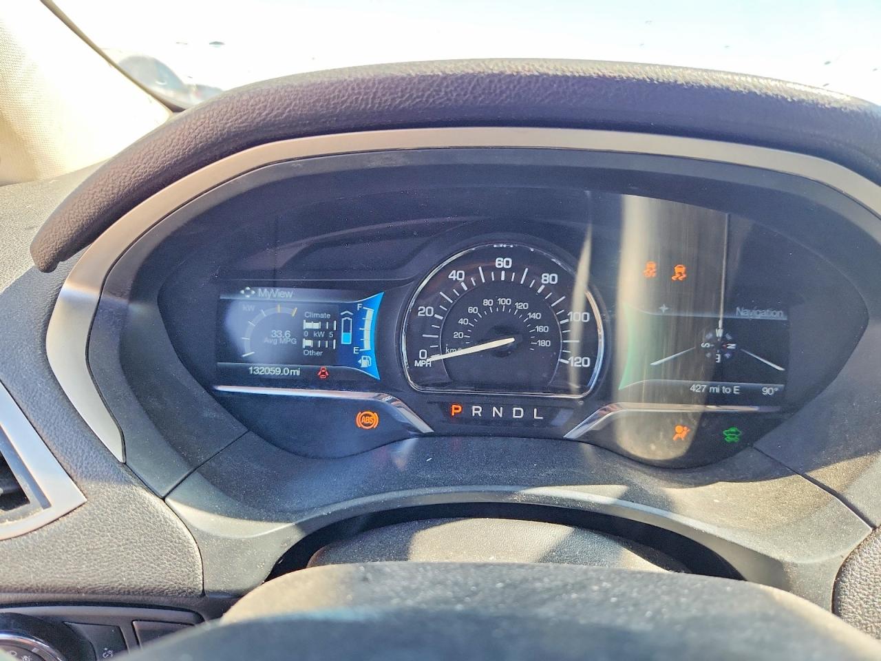 2015 Lincoln Mkz Hybrid Серый vin: 3LN6L2LU4FR626943