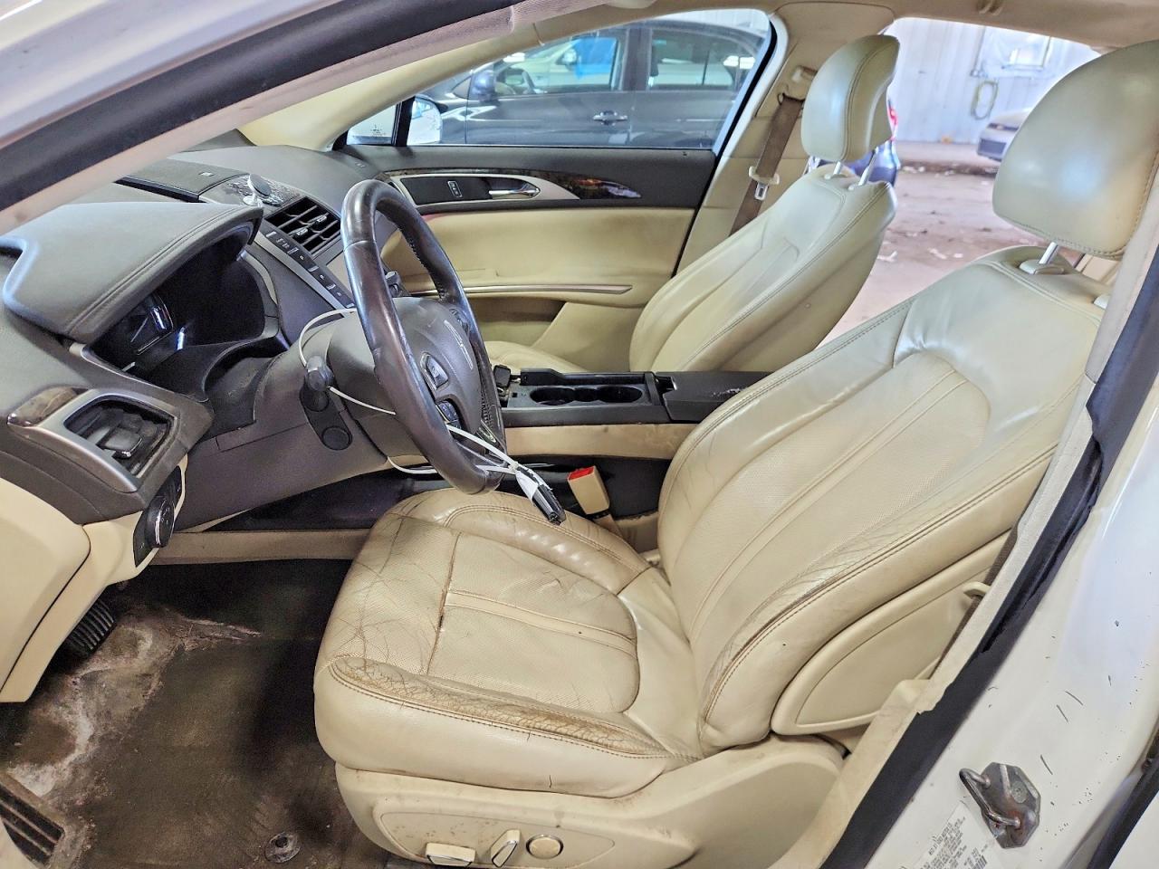 2013 Lincoln Mkz Hybrid Tan vin: 3LN6L2LU5DR825514