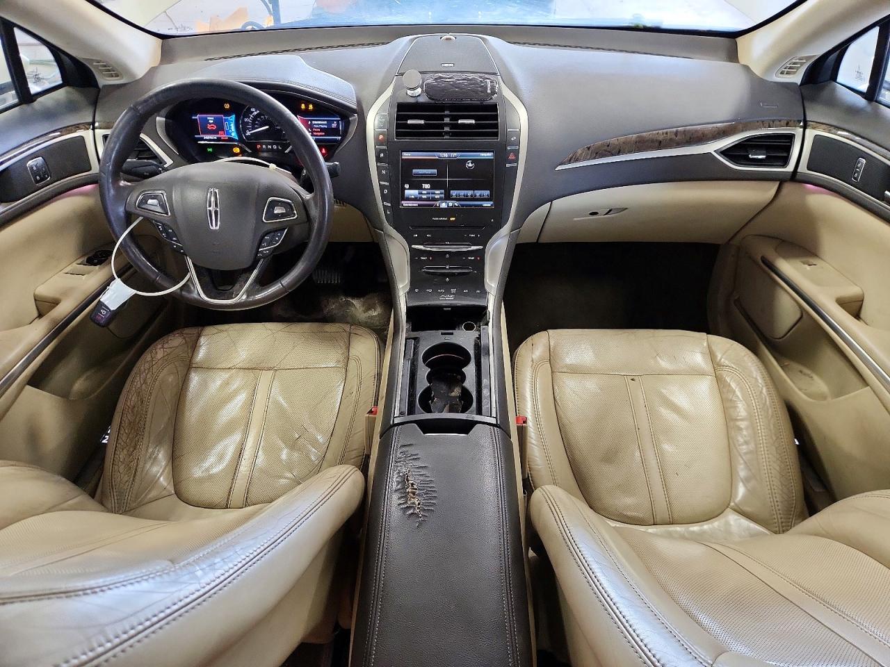 2013 Lincoln Mkz Hybrid Tan vin: 3LN6L2LU5DR825514