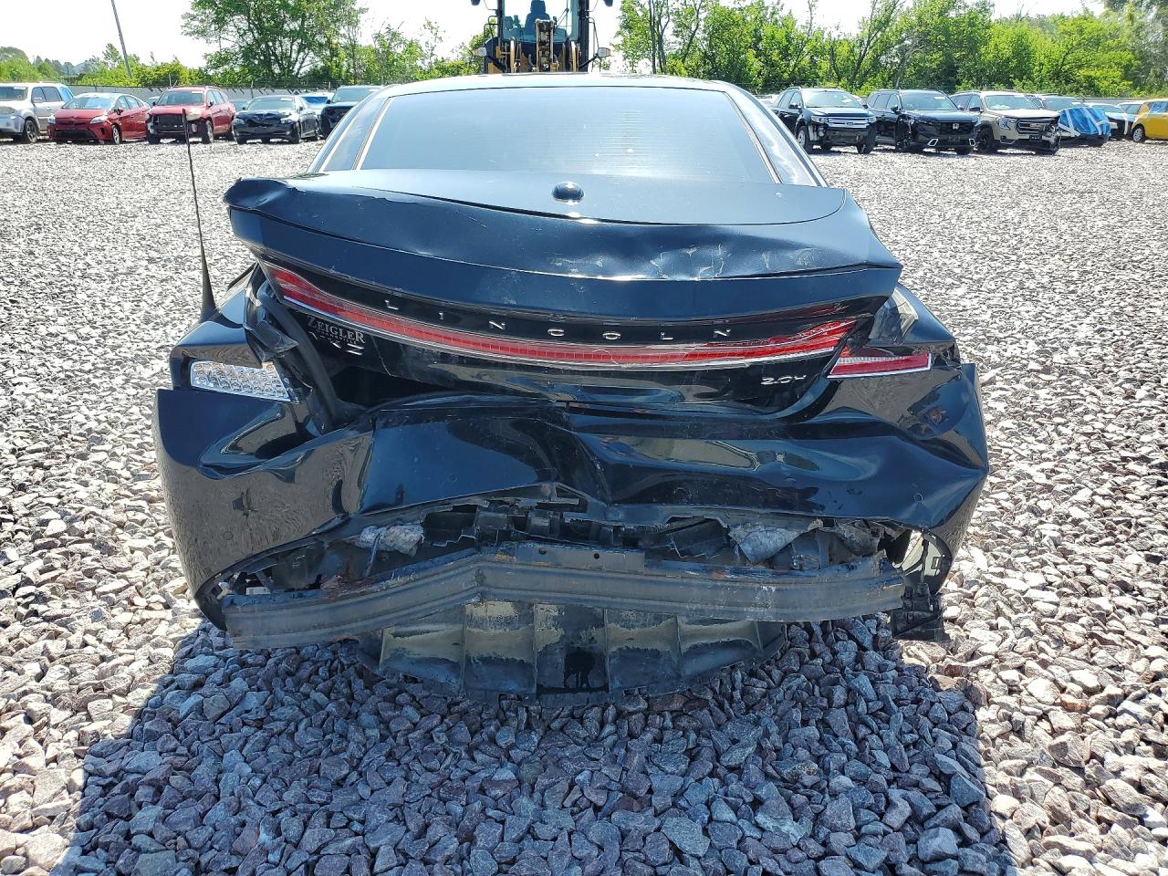 2014 Lincoln Mkz Hybrid Black vin: 3LN6L2LU5ER808519