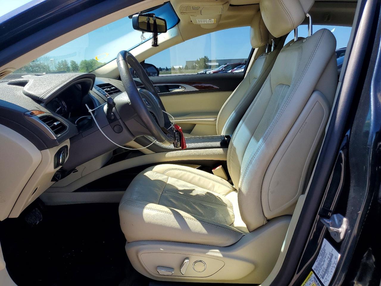 2014 Lincoln Mkz Hybrid Black vin: 3LN6L2LU5ER808519