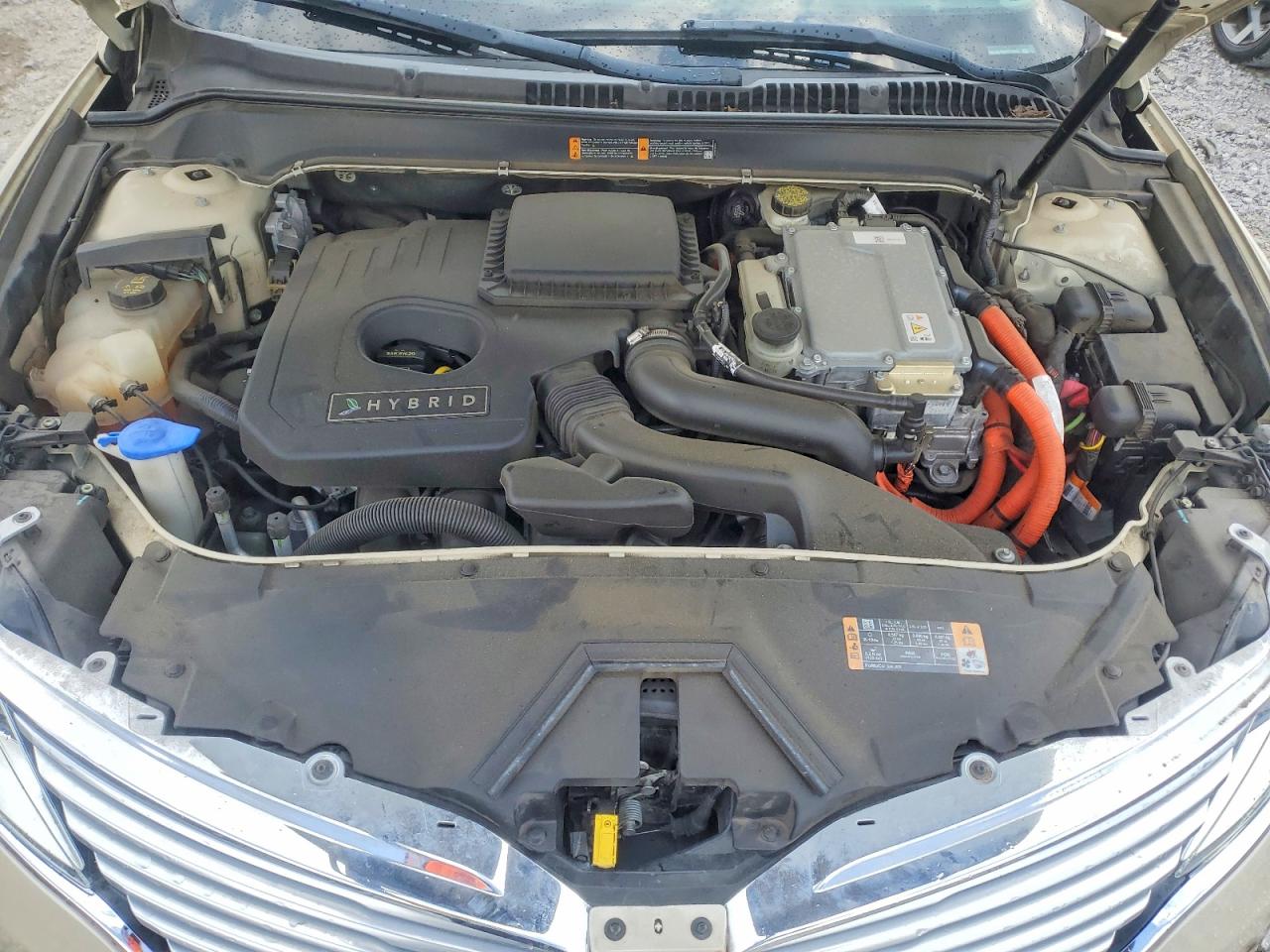2014 Lincoln Mkz Hybrid Cream vin: 3LN6L2LU5ER811078