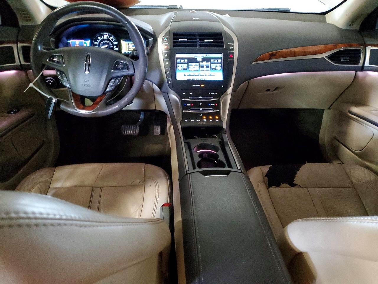 2014 Lincoln Mkz Hybrid Silver vin: 3LN6L2LU5ER813638