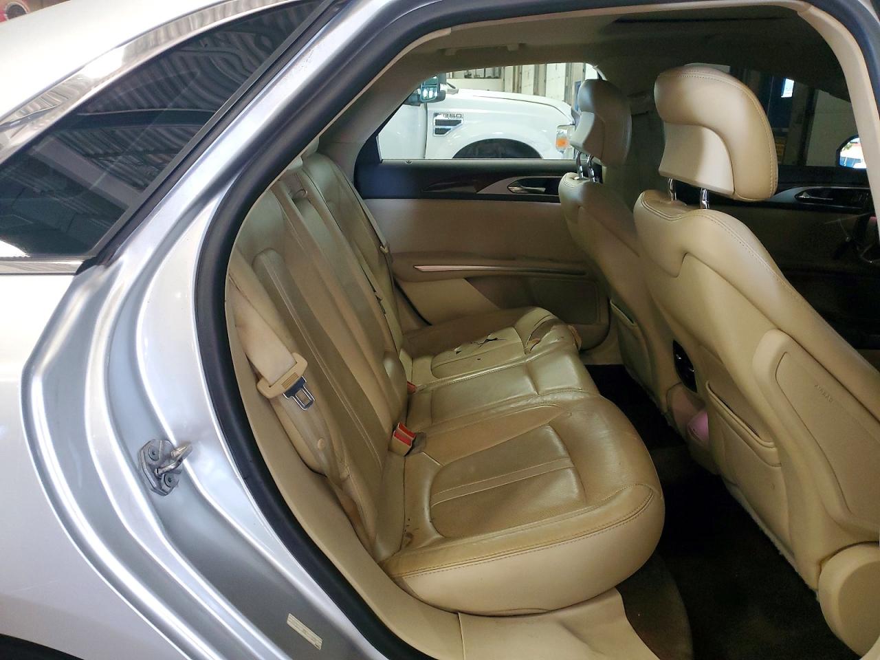 2014 Lincoln Mkz Hybrid Silver vin: 3LN6L2LU5ER813638