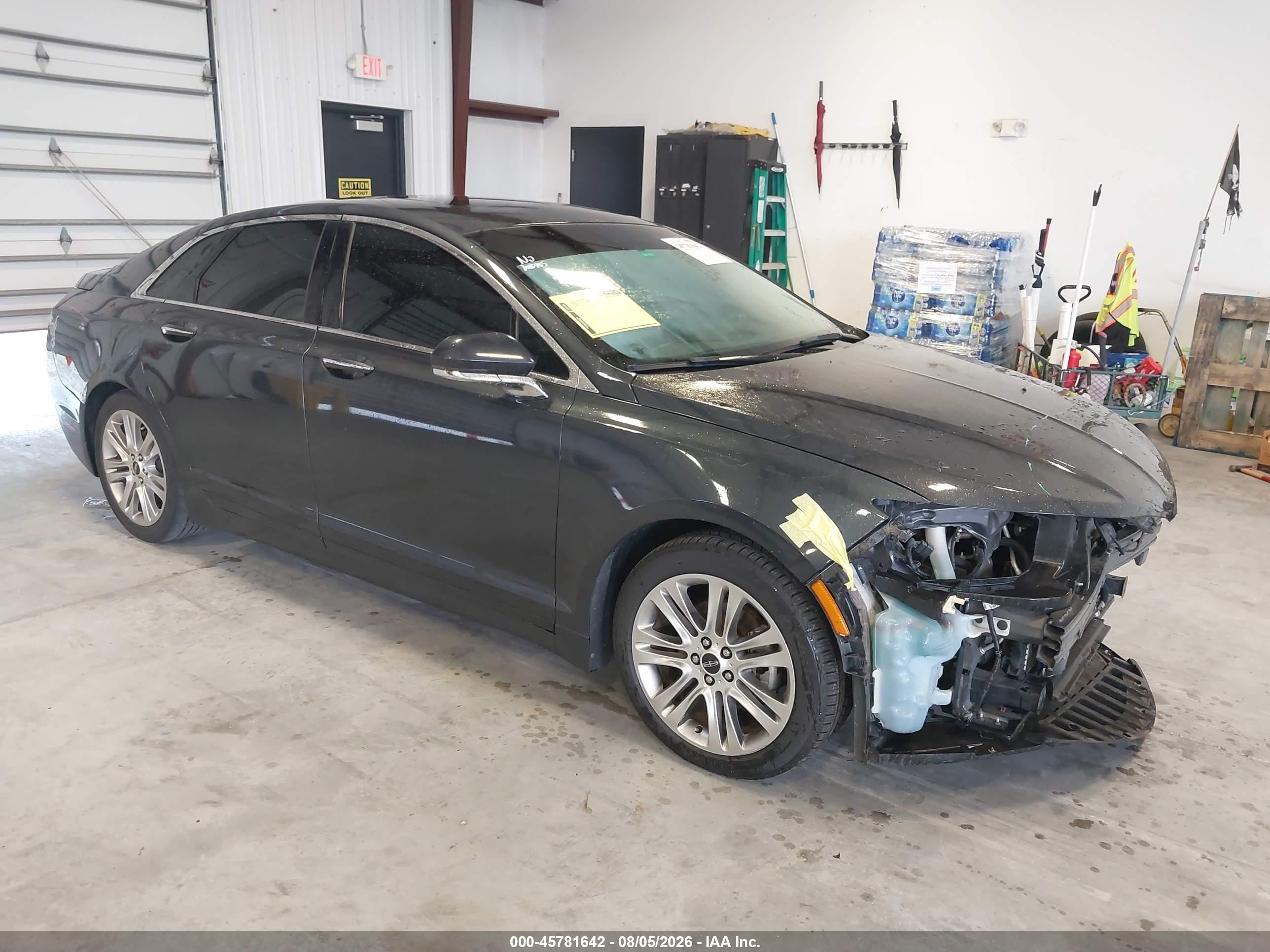 2014 Lincoln Mkz Hybrid   Gray vin: 3LN6L2LU5ER819567
