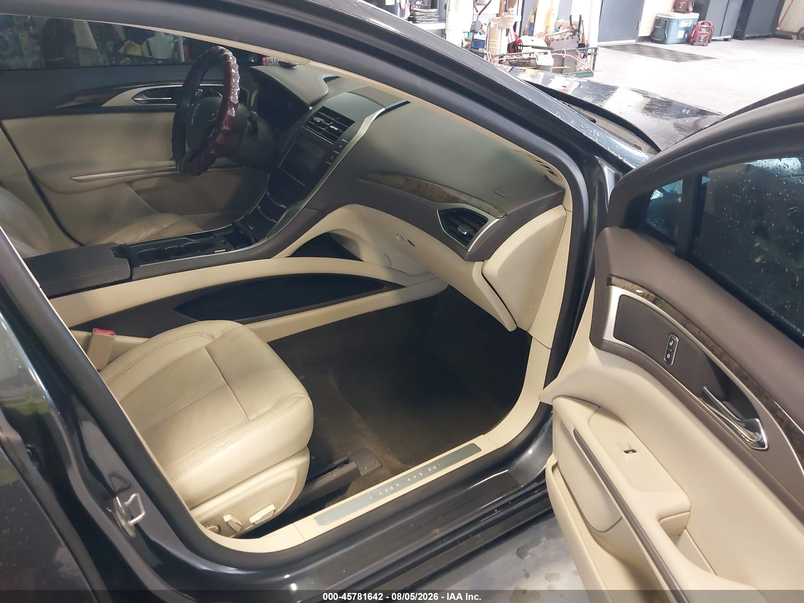 2014 Lincoln Mkz Hybrid   Gray vin: 3LN6L2LU5ER819567