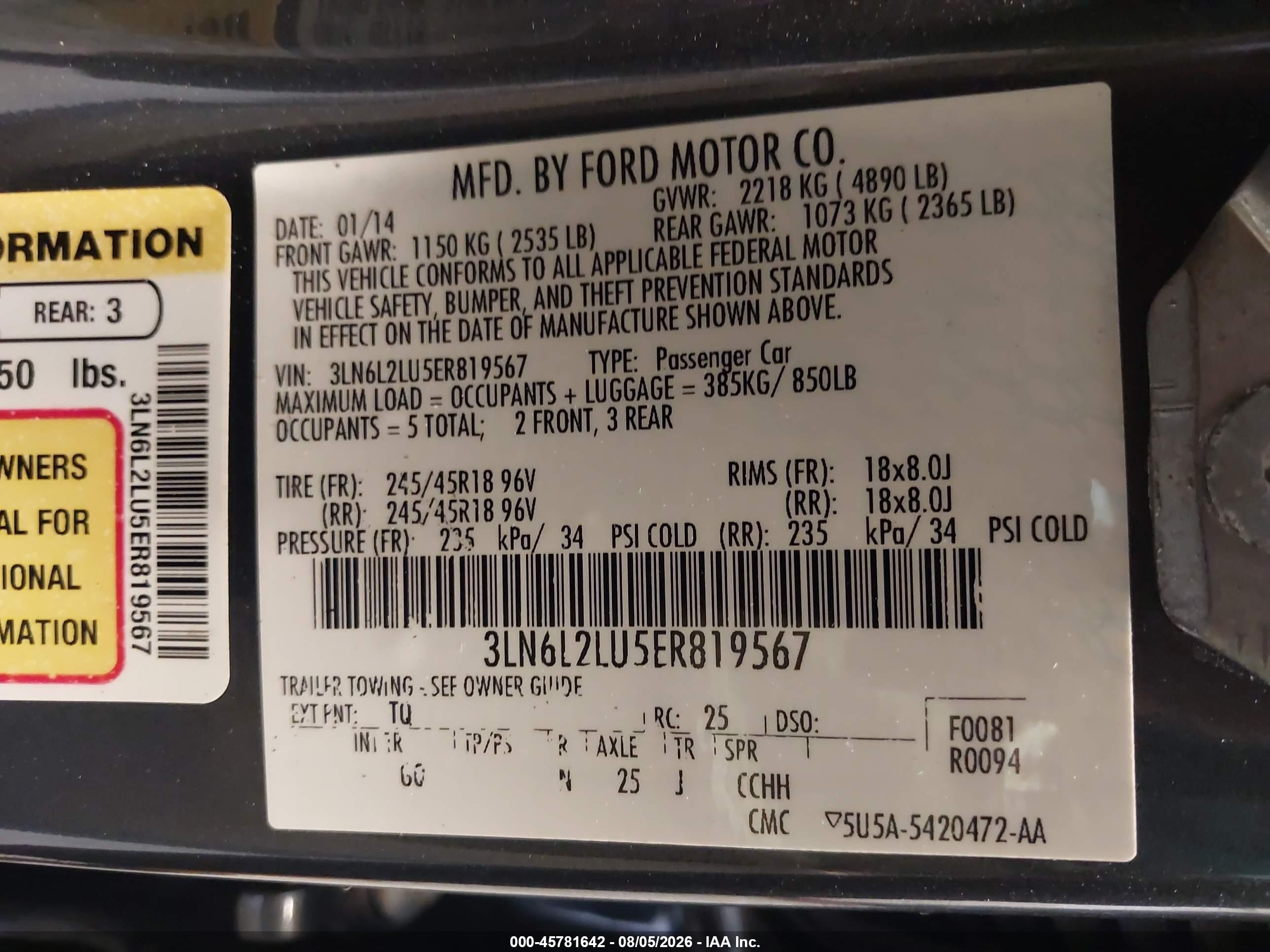 2014 Lincoln Mkz Hybrid   Gray vin: 3LN6L2LU5ER819567