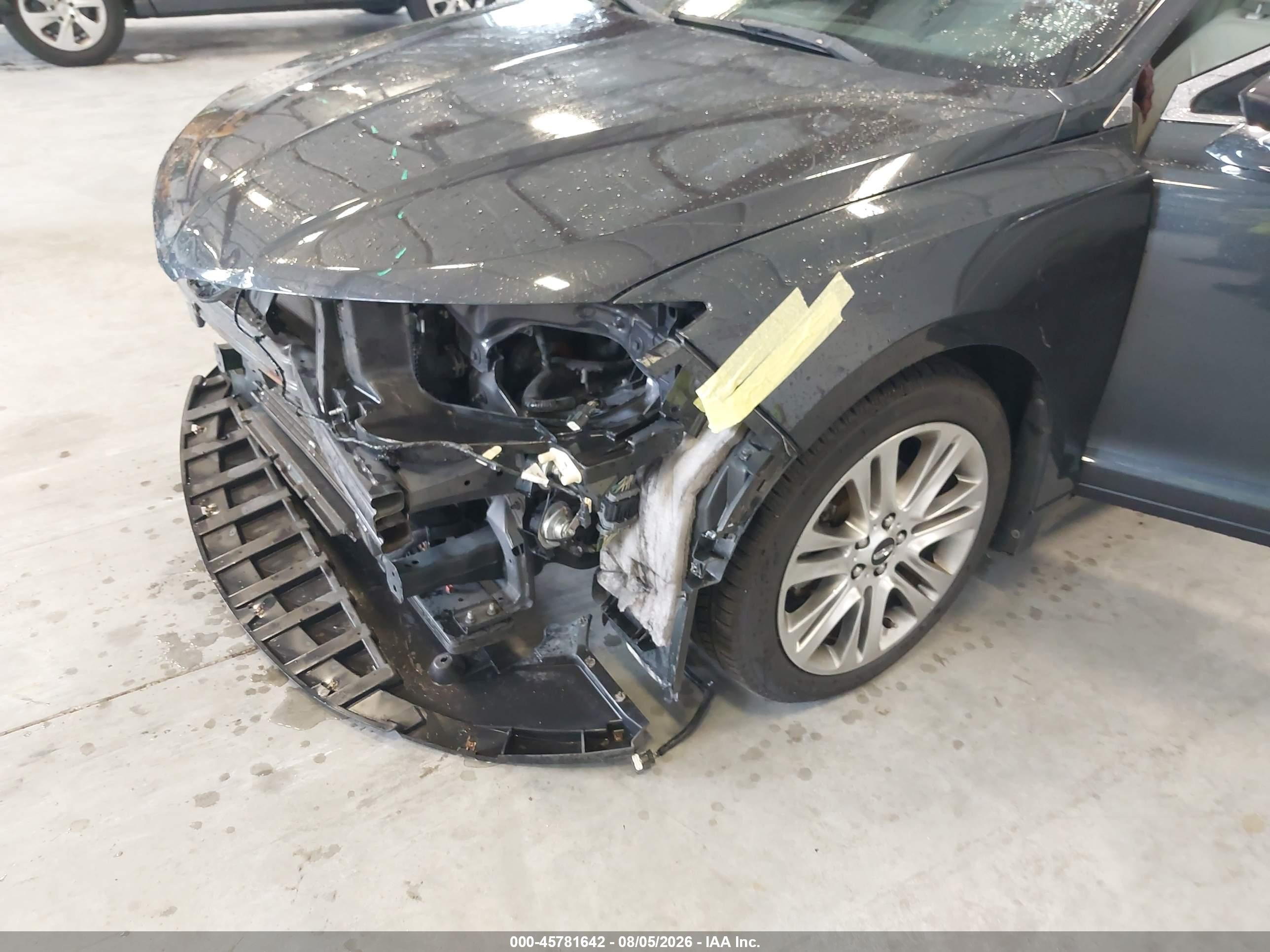 2014 Lincoln Mkz Hybrid   Gray vin: 3LN6L2LU5ER819567