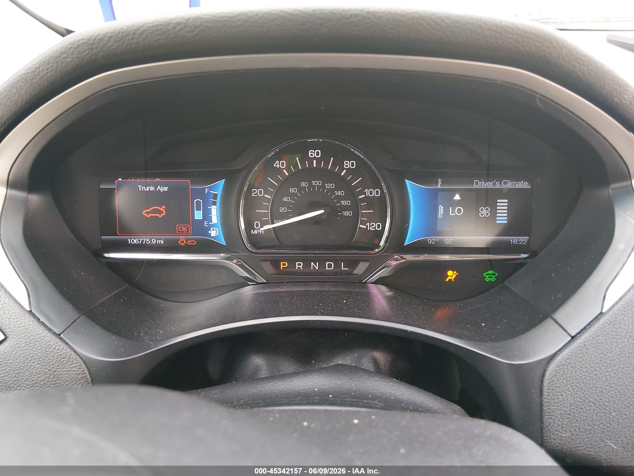 2014 Lincoln Mkz Hybrid   Red vin: 3LN6L2LU5ER822713